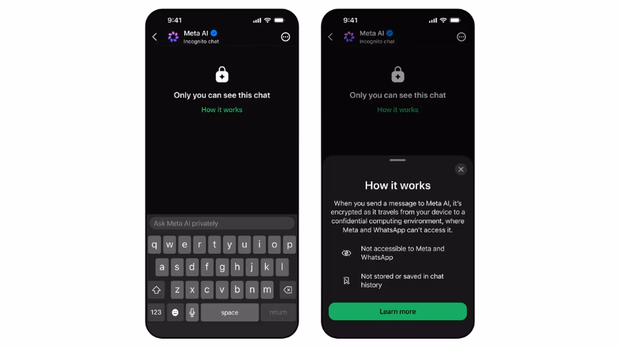 Meta launches Incognito Chat on WhatsApp, the first AI mode it says even Meta cannot read